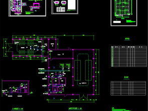 20萬噸自來水廠工藝圖紙設計與CAD技術應用解析